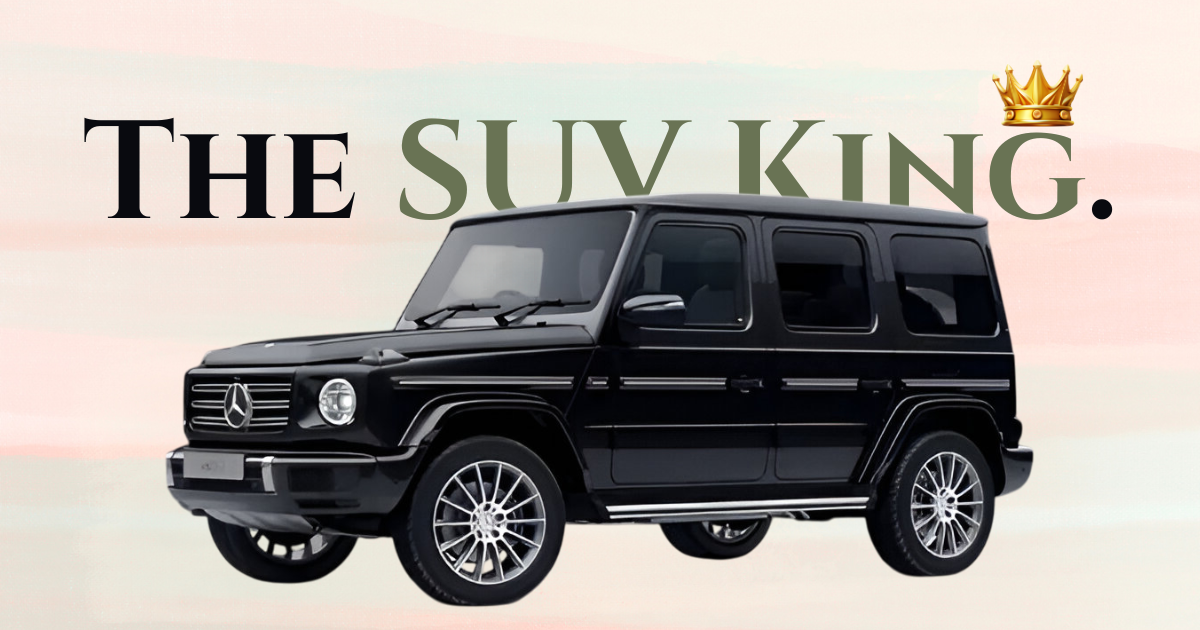 The Ruler: Why the G-Wagon G63 Reigns Supreme