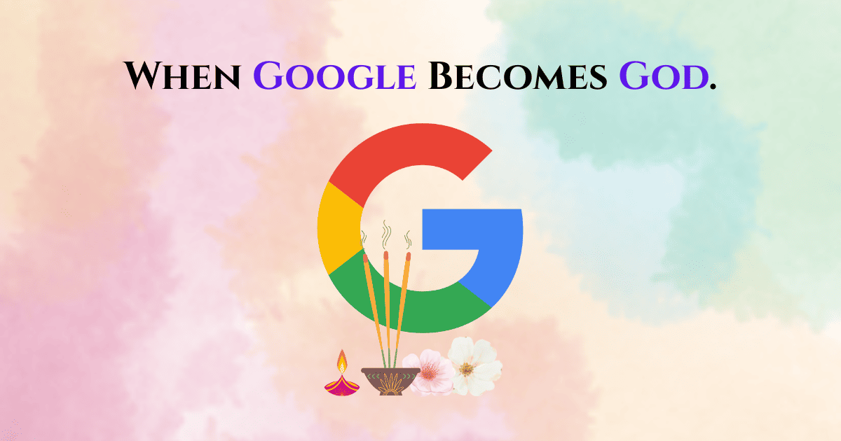 We worship it daily, seek answers through it, and trust it blindly. Google Search isn’t just a tool—it’s our digital deity.